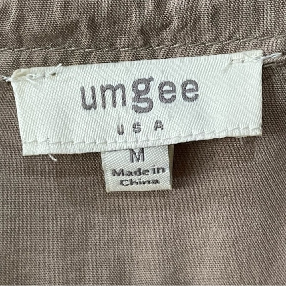 Umgee Brown High-Low Tunic Top - Picture 9 of 11